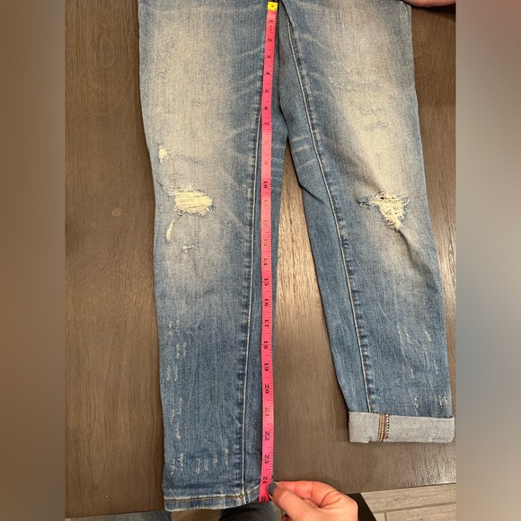 Buckle Black No 53 Skinny Ankle Crop Jeans size 24 - Picture 2 of 8